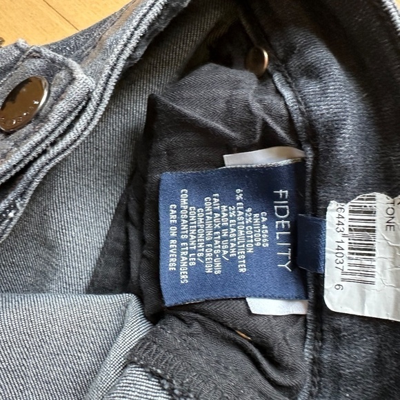 Anthropologie Fidelity Denim Juniper Flare Crop Shine Jean, 32.  Pg1225 - Picture 11 of 11